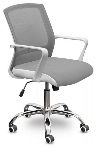 Кресло для персонала "Омега" хром - Вид 1