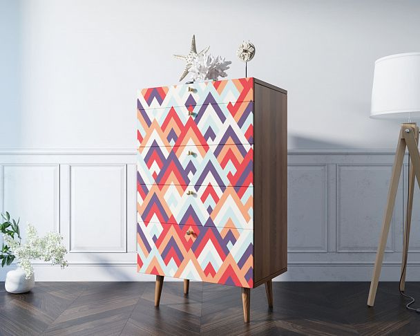 Комод высокий "Berber" принт 2 - Вид 6
