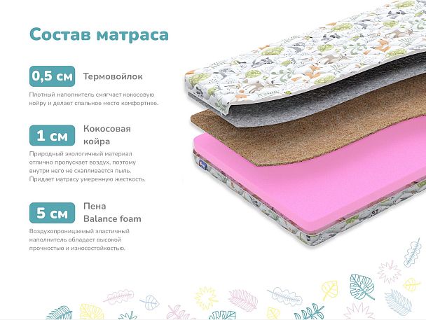 Матрас Димакс Лучик 60х120 - Вид 2