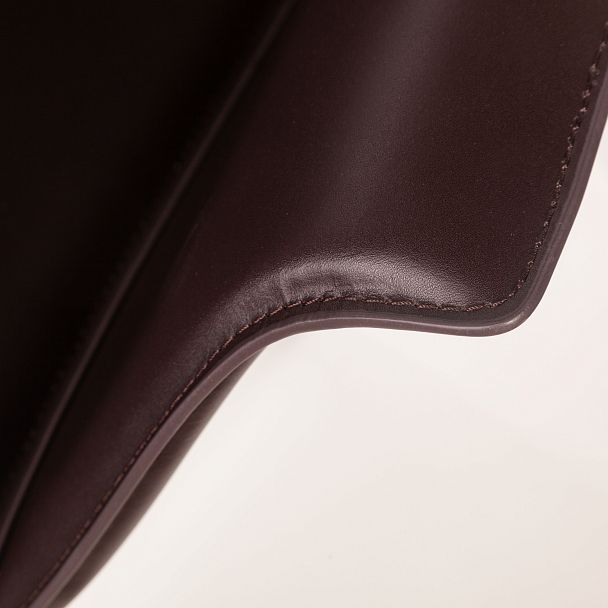 Стул  с подлокотниками GIO, кожа коричневый - Вид 11