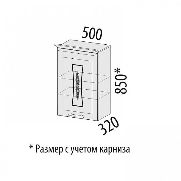 Шкаф "Виктория" 20.10 - Вид 2