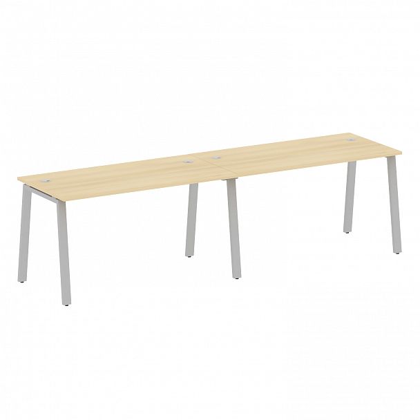 Рабочая станция "Metal System" БА.СМ-2.3 акация/серый - Вид 1