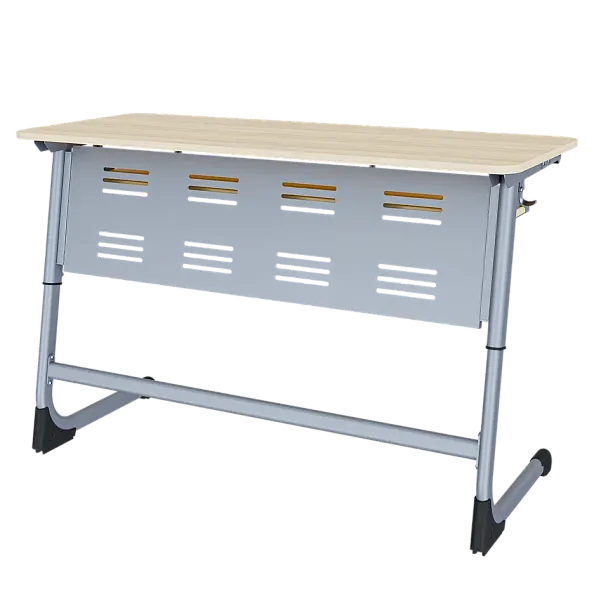 Парта Smart на плоскоовале 2М с РН (столеш. ЛДСП ЗУ, экран ПЭ, полка), гр.4-6 - Вид 10