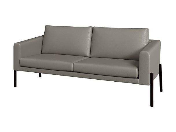 Талер. Диван 3-местный  1900х780х830 кожзам цвет Enzo_CM 965 "Диваны"  ТК-002920003607 серый - Вид 1