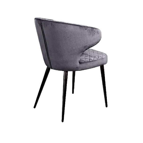 Стул Richard ромб, бархат серый 27 - Вид 6