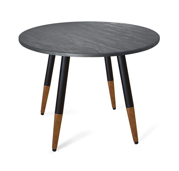 Стол Sheffilton SHT-TU12/TT 90 МДФ черный/темный орех/каменный уголь - Вид 1