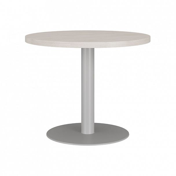 Стол переговорный Zion 80x80x76 светлый дуб - Вид 1