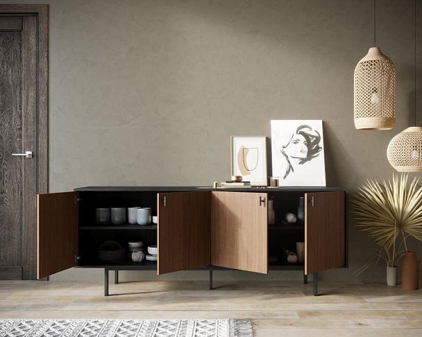 Комод с четыремя дверками Emerson арт EM01 - Вид 2