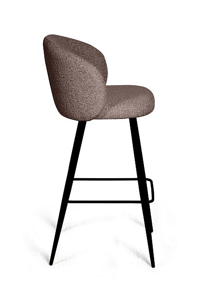 Стул полубарный Vito, букле коричневый / опора конус - Вид 3