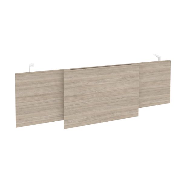 Onix Direct Царга стола руководителя O.M-CSR-4 Дуб аттик/Белый металл 1340*450*54 - Вид 1