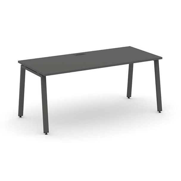 Стайл Проджект Директ Стол письменный SN-6A.SR-023.M Антрацит NEW/Металл Антрацит/Заглушка Металл Ан - Вид 1