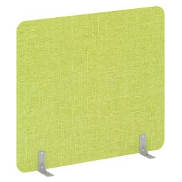 R-line soft Перегородки на металлических опорах на фетровых подпятниках AP.F-160-140 Romeo 07/Серый металл 1600*18*1400 - Фото предпросмотра