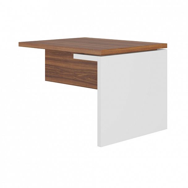 Брифинг-приставка Zion 100x80x74 орех - Вид 1