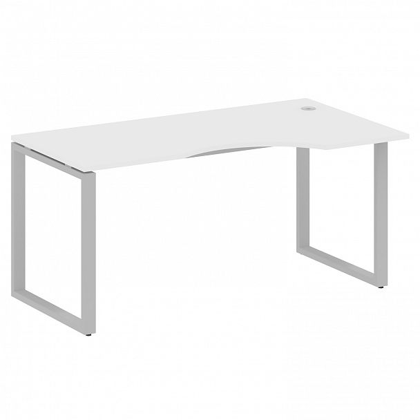 Стол "Metal System" БО.СА-1 белый/серый - Вид 1