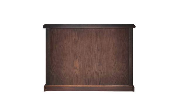 Боковина средняя Ministry 5x51,6x196,8 дуб шоколад - Вид 36