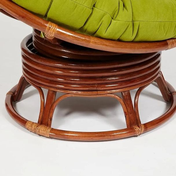 Кресло-качалка Папасан/Papasan (W 23/01 B) /с подушкой/Pecan (орех) - Вид 6