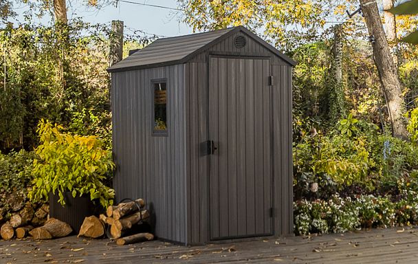 Сарай "Darwin 4*6" gray - Вид 4