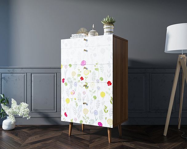 Комод высокий "Berber" принт 7 - Вид 6