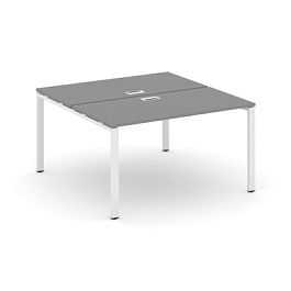 Стайл Проджект Рабочая станция двухсторонняя SN-6P.DRS-001 Серый Пепел/Металл Белый 980*1232*750 - Фото предпросмотра