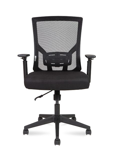 Кресло офисное Гарда LB / черный пластик / черная сетка / черная сидушка - Вид 2