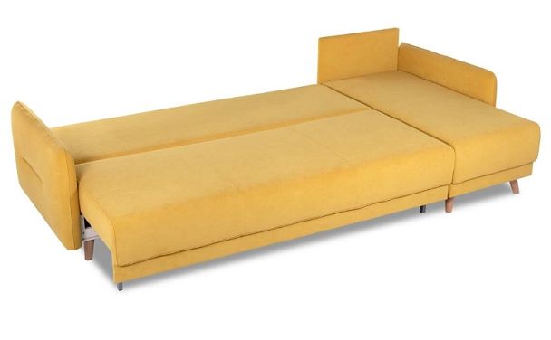 Диван 4-х местный FOLDE ottoman желтый - Вид 4