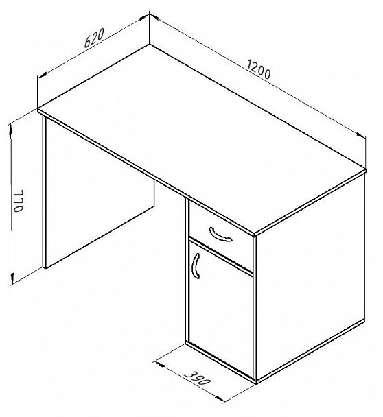 Стол "Дельта-15.01" - Вид 4