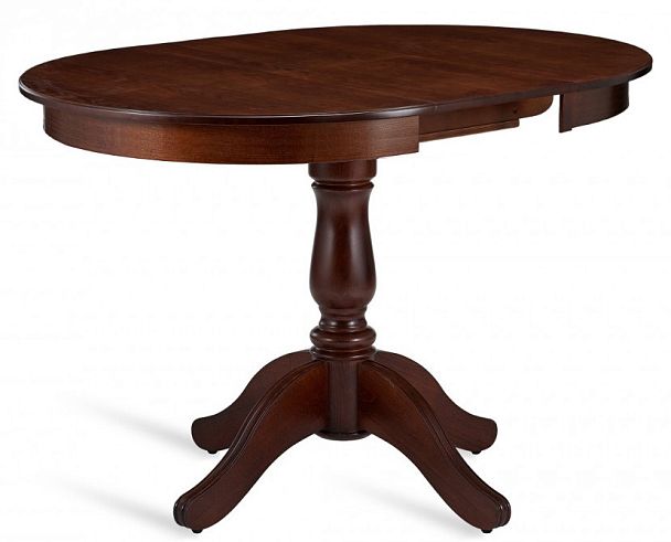 Стол деревянный раздвижной Вэлт D90(120)х90х76 Античный орех - Вид 2