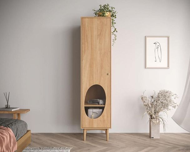 Шкаф одностворчатый Bubble арт BBL14 - Вид 2