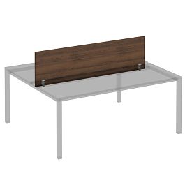 Экран фронтальный с кронштейнами для станции 180 на сером каркасе КФ Комфорт КФ К.С 849 ОФ французский орех - Фото предпросмотра