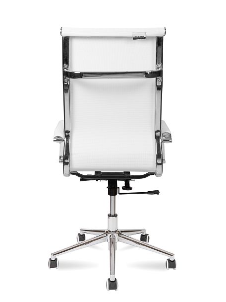 Кресло Хельмут / (white) сталь + хром / белая сетка - Вид 5