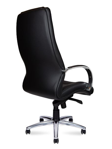 Кресло офисное Bern  black / черная экокожа - Вид 4