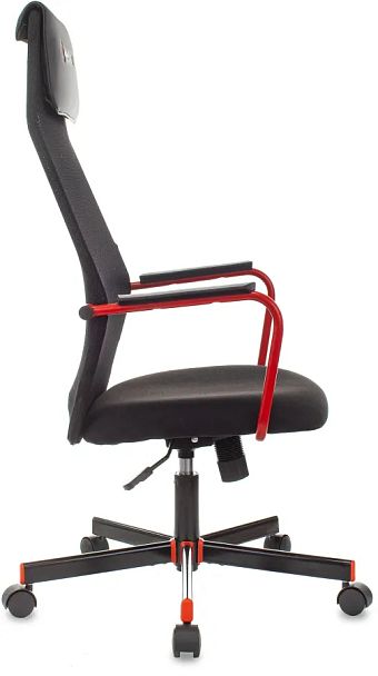 Кресло игровое Zombie One черный TW-01 3C11 сетка/ткань с подголов. крестов. металл - Вид 2