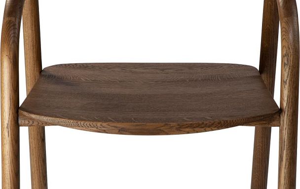 Кресло деревянное из массива дуба Соул Дуб темный - Вид 13
