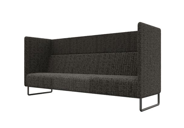 Bronks Диван трехместный BROS-3 Ness 012/Металл Черный 2100*760*1180 - Вид 1