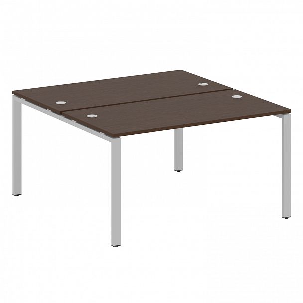 Рабочая станция "Metal System" БП.РАС-СП-2.3 венге/серый - Вид 1