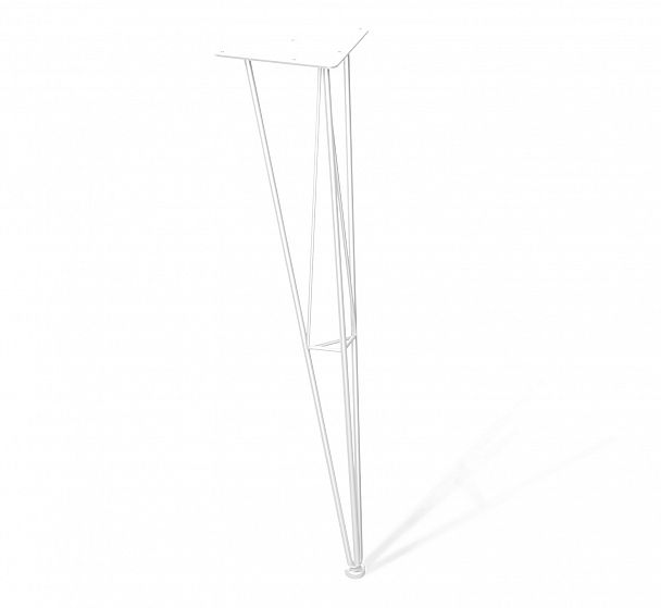 Основание для стола Sheffilton SHT-TU10 белый - Вид 1