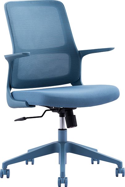 Операторское кресло Everprof Elf (Эльф) Сетка Синий - Вид 1