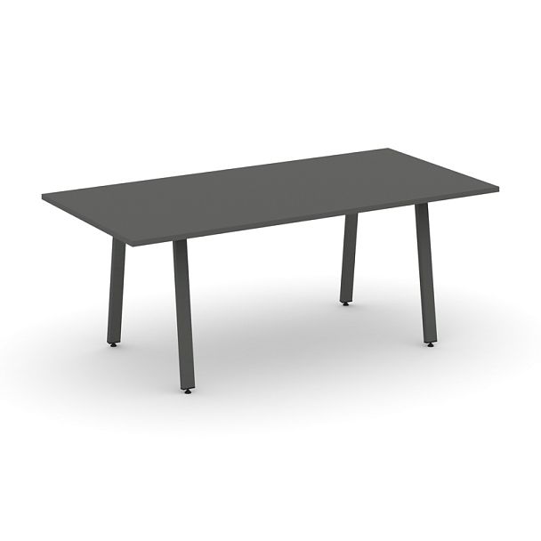 Style Project Direct Direct Стол переговорный SN-6A.SPRG-198.3 Антрацит/Металл Антрацит 1980*980*750 - Вид 1