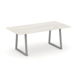 Style Project Direct Direct Стол переговорный SN-6T1.SPRG-198.3 Дуб Наварра/Металл Серый 1980*980*750 - Фото предпросмотра