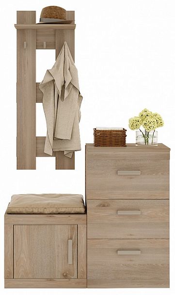 Стенка для прихожей Toivo ТОЙ-ПР 4 Нельсон - Вид 1