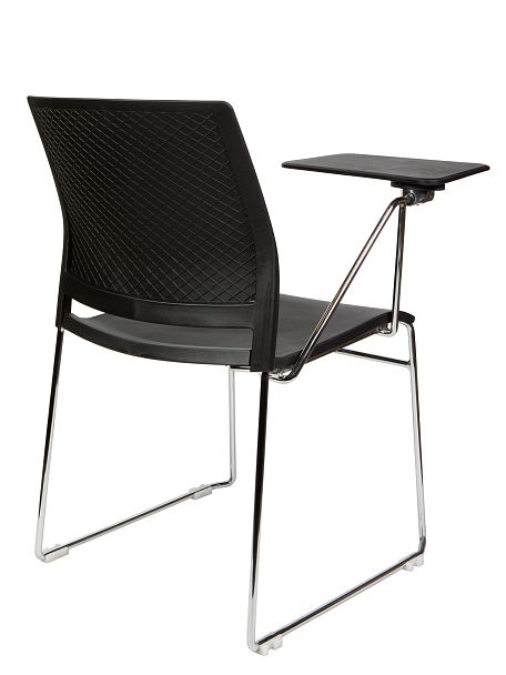 Стул Two / черный пластик / черный пластик / пюпитор - Вид 5
