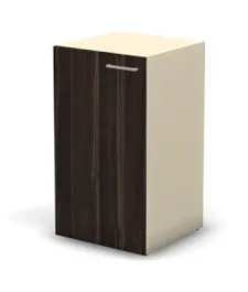 RAC043 ACCORD Шкаф низкий, левый 451х448х814 Дуб Термо/Кашемир - Фото предпросмотра