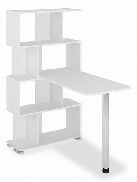 Стол компьютерный Домино СЛ-5-4СТ Белый - Вид 1