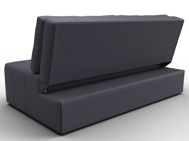 Диван прямой Лига-107 (160) Экокожа серый - Вид 5