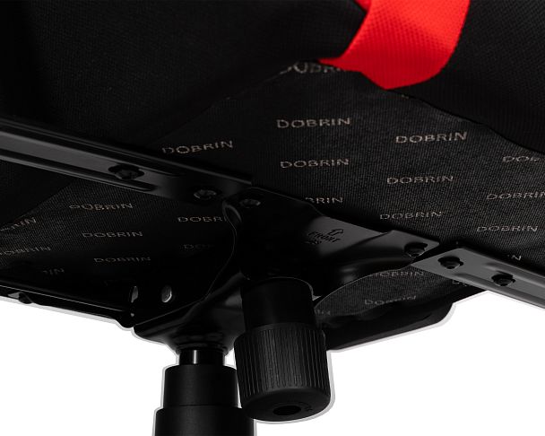 Кресло игровое DOBRIN DALLAS (черно-красная ткань) - Вид 8