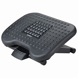 Подставка для ног BRABIX "Ultra 2" 44х34 см, массажер, регулировка высоты и угла наклона, 533037 - Фото предпросмотра