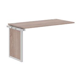 Стол промежуточный XQPIST 1470 Дуб Сонома/Алюминий 1400х700х750 XTEN-QP - Фото предпросмотра