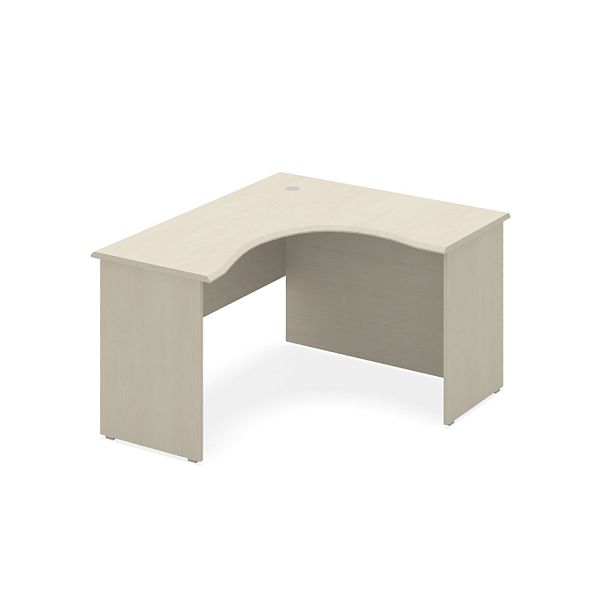 Стол эргономичный "Технофорвард"  ПК-ТФ-СТЭ140Х120П/Д-В6-99 клен - Вид 1