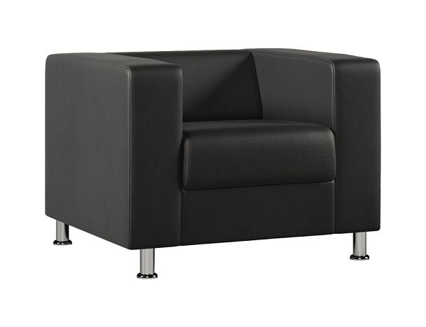 Кресло Everprof Wilson Экокожа Черный - Вид 1