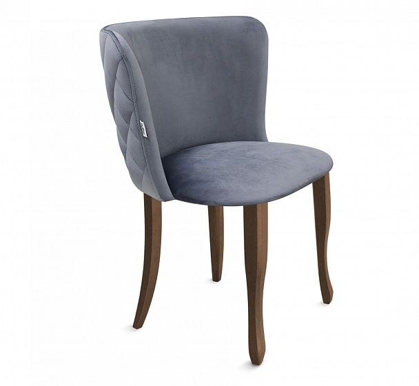 Стул Sheffilton SHT-ST36-3/S122 нейтральный серый/темный орех - Вид 2